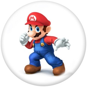 20MM   Game  Print   glass  snaps buttons