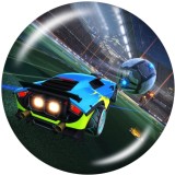 20MM   Game  Print   glass  snaps buttons