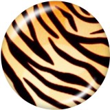 20MM   Pattern  Print   glass  snaps buttons