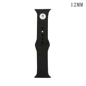 38/40MM Applicable to the full range of Apple iwatch straps available TPU solid color monochromatic silicone watch wristband iwatch strap fit 12mm chunks