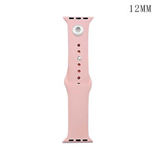 42/44MM Applicable to the full range of Apple iwatch straps available TPU solid color monochromatic silicone watch wristband iwatch strap fit 12mm chunks