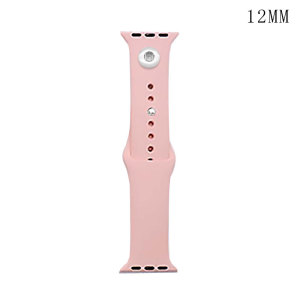 42/44MM Applicable to the full range of Apple iwatch straps available TPU solid color monochromatic silicone watch wristband iwatch strap fit 12mm chunks