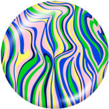 20MM   Pattern  Print   glass  snaps buttons