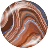 20MM   Pattern  Print   glass  snaps buttons