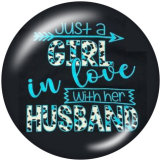 20MM  words   MOM   Cactus   Print   glass  snaps buttons
