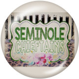 20MM  Cross   MOM  Print   glass  snaps buttons