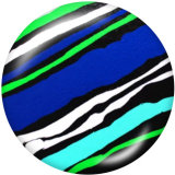20MM   Pattern  Print   glass  snaps buttons