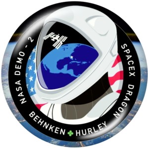 20MM  NASA    Print   glass  snaps buttons