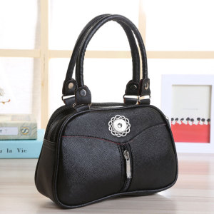Fashion zipper handbag go out mobile phone coin purse fit 18mm snap button jewelry
