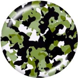 20MM    Pattern   Print   glass  snaps buttons