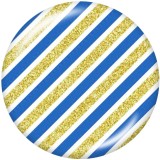 20MM    Pattern   Print   glass  snaps buttons