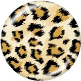 20MM    Pattern   Print   glass  snaps buttons