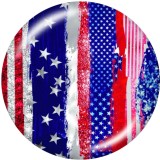 20MM    Pattern   Print   glass  snaps buttons