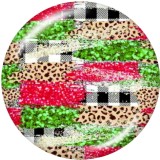 20MM    Pattern   Print   glass  snaps buttons