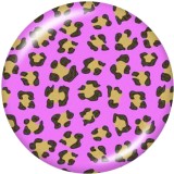 20MM    Pattern   Print   glass  snaps buttons