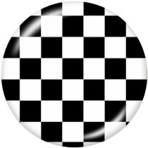20MM  color  pattern   Print   glass  snaps buttons