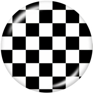 20MM  color  pattern   Print   glass  snaps buttons