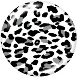 20MM    Pattern   Print   glass  snaps buttons