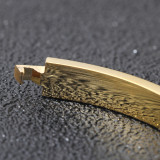 Women's gold stainless steel love bracelet