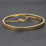 Women's gold stainless steel love bracelet