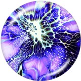 20MM   Pattern   Print   glass  snaps buttons