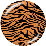 20MM   Pattern   Print   glass  snaps buttons