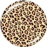 20MM   Pattern   Print   glass  snaps buttons