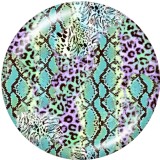 20MM  Flower   Sunflower    Print   glass  snaps buttons