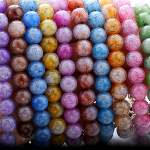 1 buttons With  snap Natural stone Elasticity  bracelet fit18&20MM  snaps jewelry