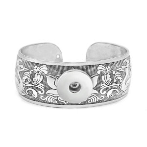 1 buttons snap Ancient silver bracelet fit snaps jewelry