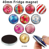 10pcs/lot  pattern   glass picture printing products of various sizes  Fridge magnet cabochon
