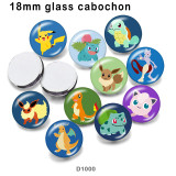 10pcs/lot  Pets   Elves  glass picture printing products of various sizes  Fridge magnet cabochon