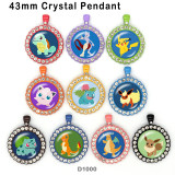 10pcs/lot  Pets   Elves  glass picture printing products of various sizes  Fridge magnet cabochon