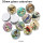 20mm glass cabochon