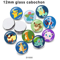 10pcs/lot  Pets   Elves  glass picture printing products of various sizes  Fridge magnet cabochon