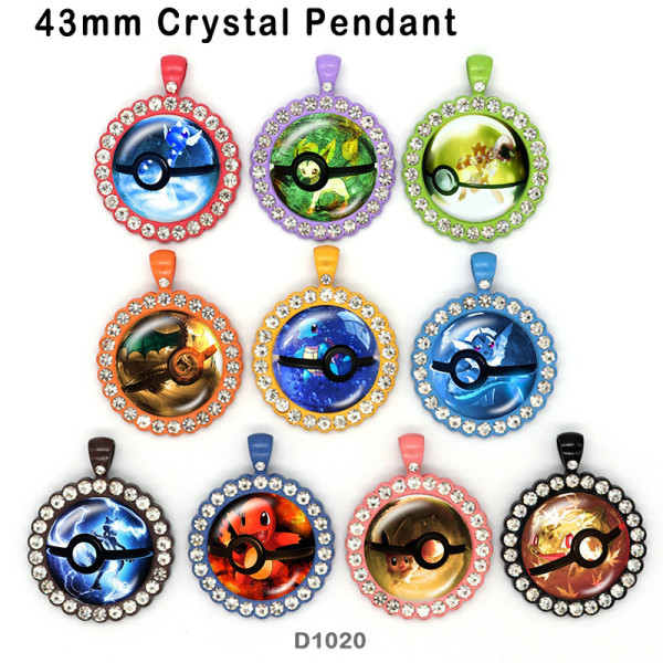 10pcs/lot  Pets   Elves  glass picture printing products of various sizes  Fridge magnet cabochon