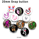 10pcs/lot   Deer  glass picture printing products of various sizes  Fridge magnet cabochon