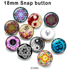 10pcs/lot  faith Tai Chi glass picture printing products of various sizes  Fridge magnet cabochon
