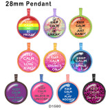 10pcs/lot  Keep calm  glass picture printing products of various sizes  Fridge magnet cabochon