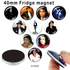 10pcs/lot  Famous  music   glass picture printing products of various sizes  Fridge magnet cabochon
