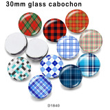 10pcs/lot   pattern  glass picture printing products of various sizes  Fridge magnet cabochon