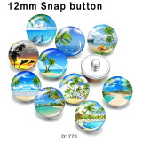 10pcs/lot  pattern  glass picture printing products of various sizes  Fridge magnet cabochon