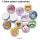 12mm glass cabochon