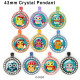10pcs/lot  Cartoon  Owl  glass picture printing products of various sizes  Fridge magnet cabochon