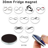 10pcs/lot   Faith   glass picture printing products of various sizes  Fridge magnet cabochon
