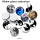 40mm glass cabochon