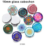10pcs/lot  pattern  glass  picture printing products of various sizes  Fridge magnet cabochon