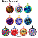 10pcs/lot  pattern  color  glass picture printing products of various sizes  Fridge magnet cabochon