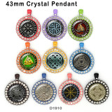 10pcs/lot  pattern  glass  picture printing products of various sizes  Fridge magnet cabochon