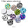16mm glass cabochon
